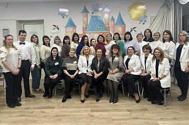 12.11.2025 делегация из города Курска посетила ГБДОУ детский сад № 22 Невского района СПб