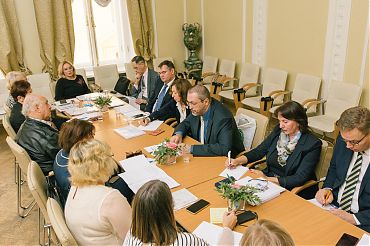 14 сентября 2020 года состоялось Рабочее совещание в ГБНОУ ДУМ СПб