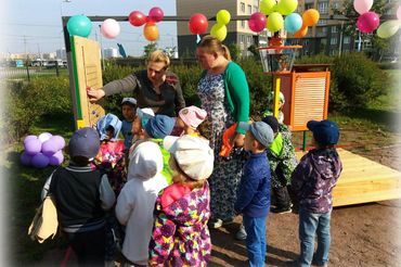новый учебный год в пилотном детском саду №45 Пушкинского района
